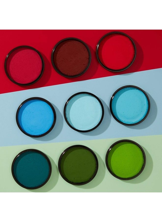 Moon Creations Pro Face & Body Paint Cake Pots by Moon Creations - Apricot - Professional Water Based Face Paint Makeup for Adults, Kids - 1.26oz - Image 5