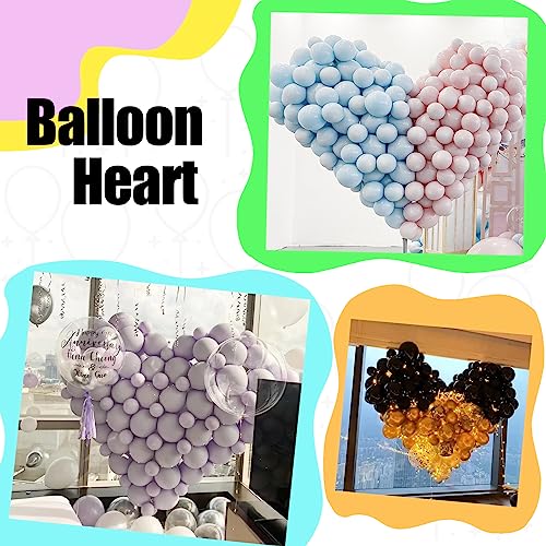 JINUPHION 100 Pcs Quick Link Balloons White 6 inch, Latex Linking Balloons for Balloon Wall/Arches/Chains, Birthday Party Wedding Anniversary Graduation Arch Party Decor (white) - Image 3
