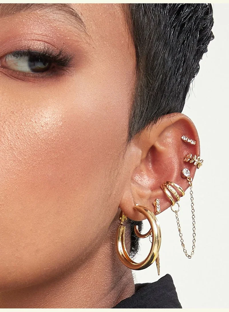 Styli Set of 6 - Embellished Earrings and Ear Cuffs