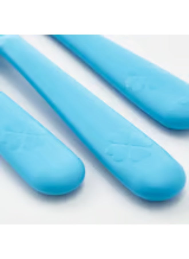 18-piece multi-colored plastic cutlery set - Image 2