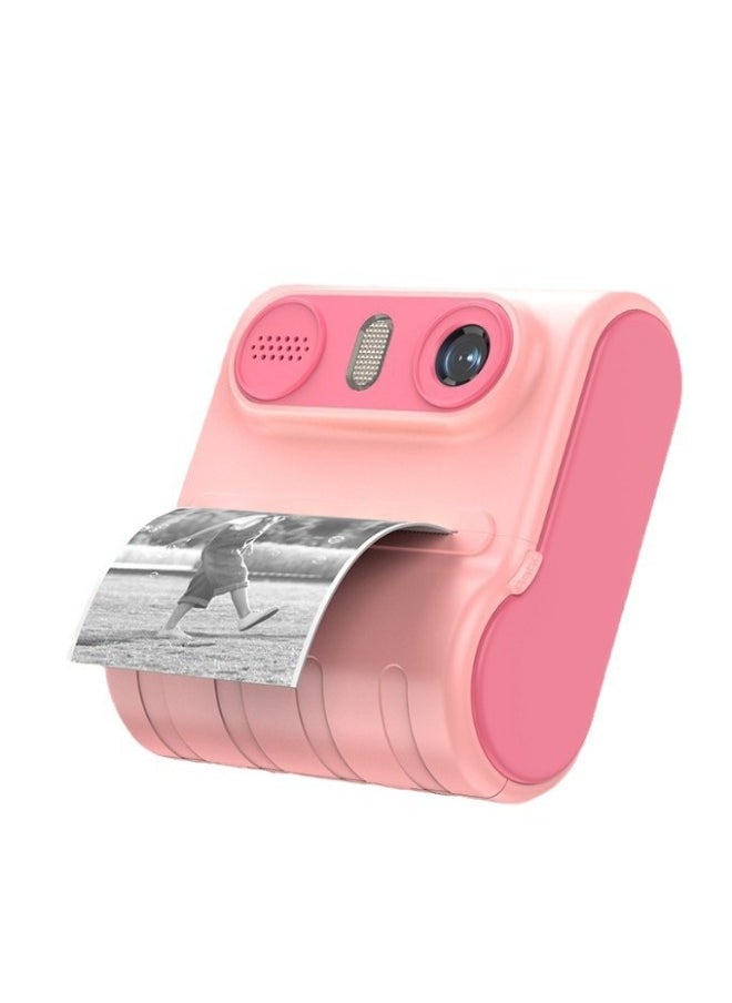LK-001 Children's Fillet Print Digital Camera HD SLR Dual Lens Camera Shooting Camera-Color:Pink  - Image 5