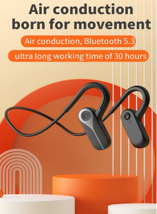i68 Bluetooth Earphones: Leading Gas Conduction Technology, Long Battery Life, Lightweight Comfort, Born for Sports  - Image 1