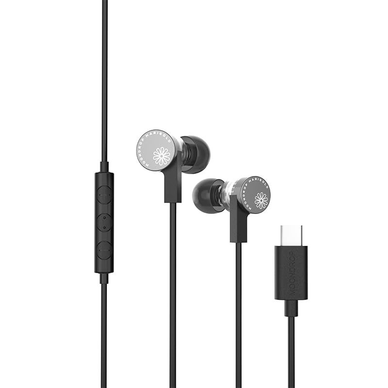 Moondrop Marigold USBC inEar Earphone DSP Builtin 32Bit384kHz Sound Card Asymmetric Cable Microphone EQ Music Gaming Headset - Image 1