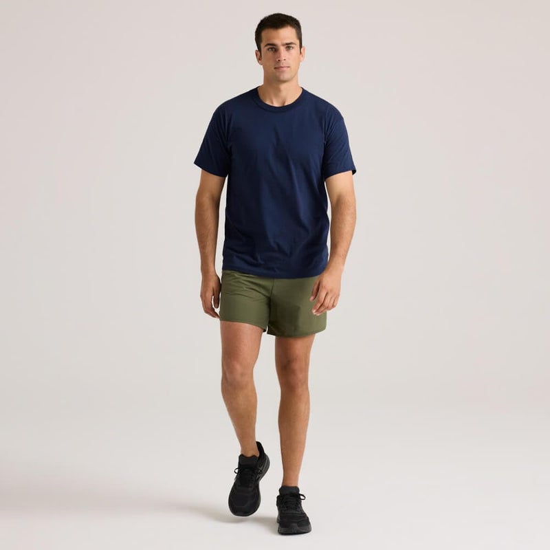 Soffe Men's 3 Pack 4.3 Oz Cotton Military Tee, Coyote Brown, Small - Image 3