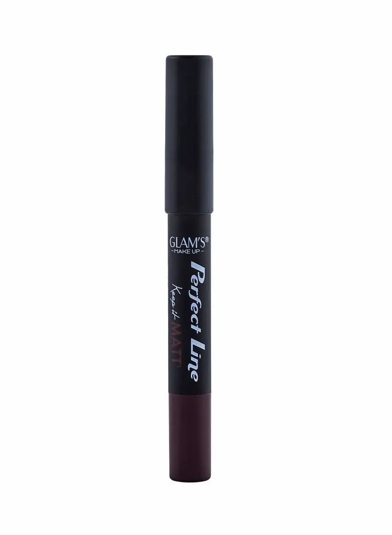 Glam's Perfect Line Keep it Matt' Lipstick #773 Dark Matt - Image 2
