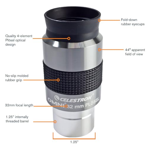 Celestron 93323 11432 mm Omni Series Eyepiece - Image 3