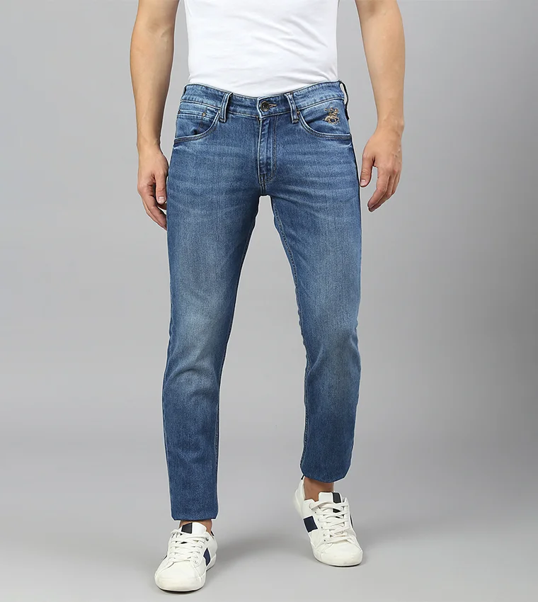 بيفرلي هيلز بولو كلوب جينز سكيني بخصر متوسط