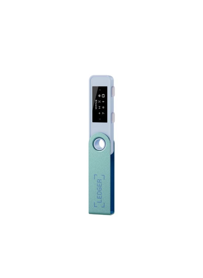 Ledger - Nano S Plus Hardware Wallet | Safest Crypto & NFT Cold Storage, OLED Screen, Type-C Connectivity, 5000+ Coins Supported, for Android, MacOS & Windows - Pastel Green - Image 1