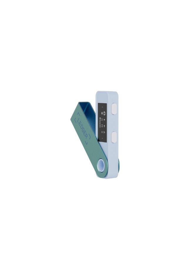 Ledger - Nano S Plus Hardware Wallet | Safest Crypto & NFT Cold Storage, OLED Screen, Type-C Connectivity, 5000+ Coins Supported, for Android, MacOS & Windows - Pastel Green - Image 1