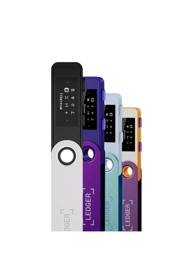 Ledger Nano S Plus Hardware Wallet | Safest Crypto & NFT Cold Storage, OLED Screen, Type-C Connectivity, 5000+ Coins Supported, for Android, MacOS & Windows - Pastel Green