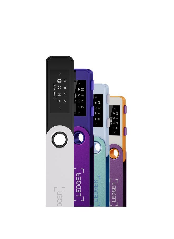 Ledger - Nano S Plus Hardware Wallet | Safest Crypto & NFT Cold Storage, OLED Screen, Type-C Connectivity, 5000+ Coins Supported, for Android, MacOS & Windows - Pastel Green - Image 1