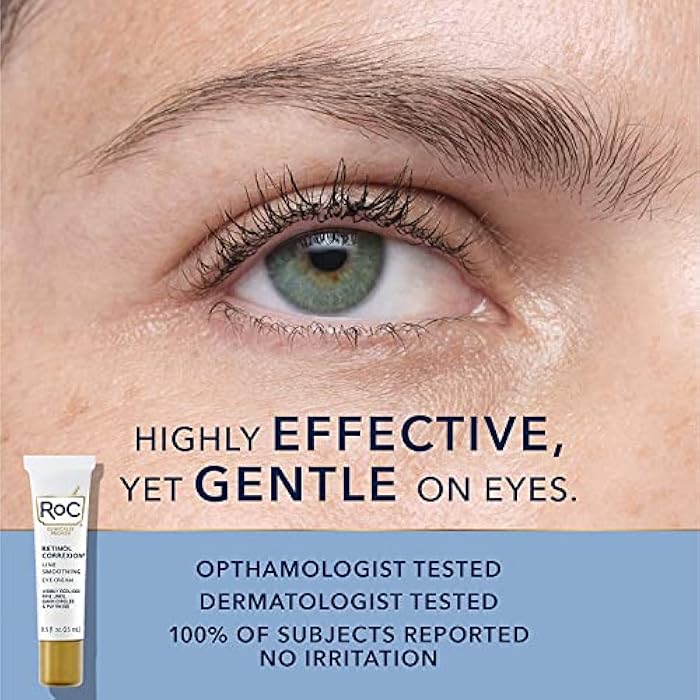 RoC Retinol Correxion Value Set Duo, Deep Wrinkle Anti-Aging Night Face Cream + Under Eye Cream for Dark Circles & Puffiness - Retinol Eye Care - Image 3