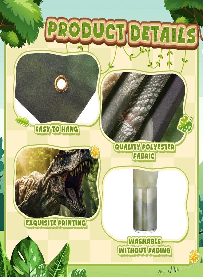 بانيلي مجموعة تزيين سيارات الهالوين من بانيلي، بتصميم ديناصور، مناسبة لتوزيع الحلوى في صندوق السيارة، تتضمن مجموعة تزيين سيارات الدفع الرباعي بتصميم ديناصور تيرانوصور، بالإضافة إلى لوازم حفلات خارجية قابلة للنفخ بتصميم ديناصور. - Image 2