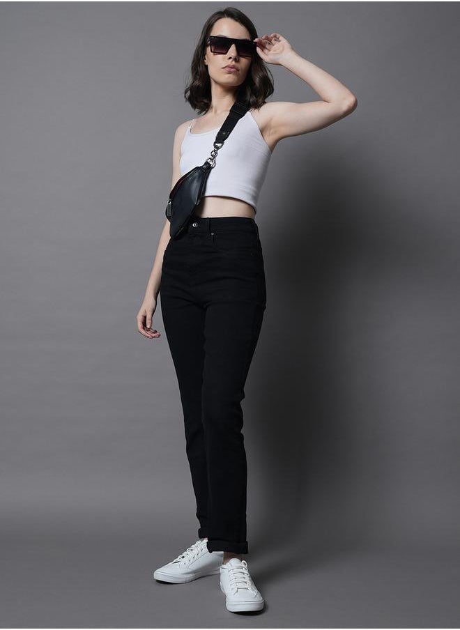 HIGH STAR - High Waisted Skinny Jeans by Styli - Image 1