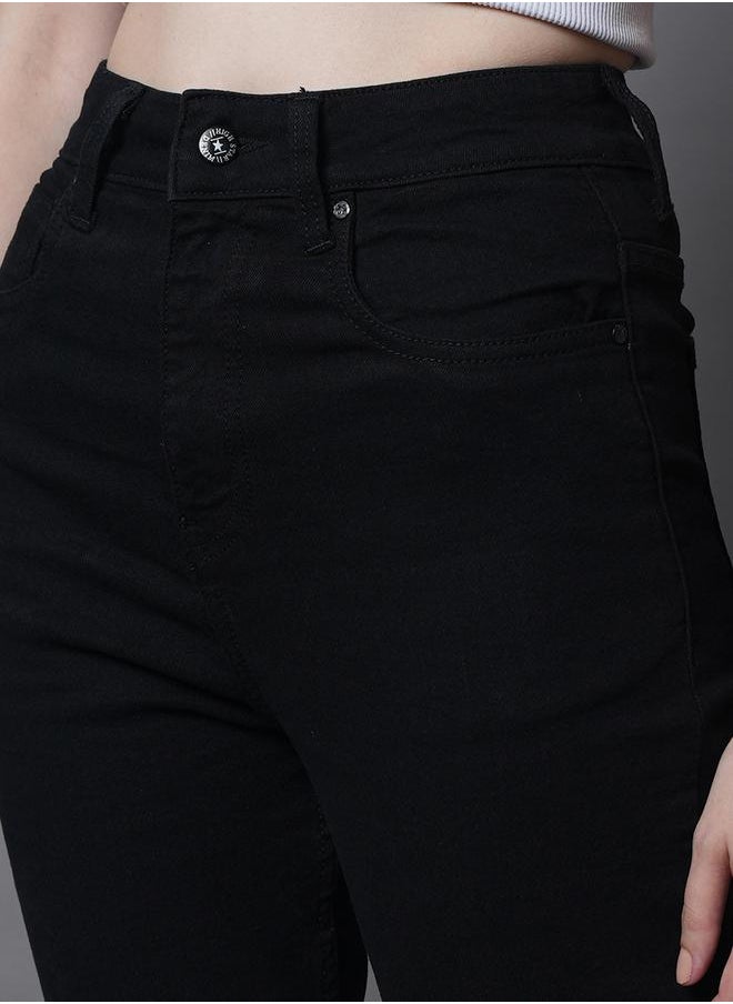 HIGH STAR - High Waisted Skinny Jeans by Styli - Image 1