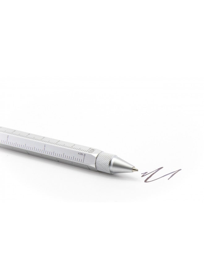 Troika Construction Ballpoint Pen, Silver (PIP20SI) - Image 3