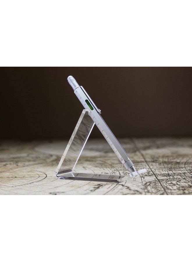 Troika Construction Ballpoint Pen, Silver (PIP20SI) - Image 2