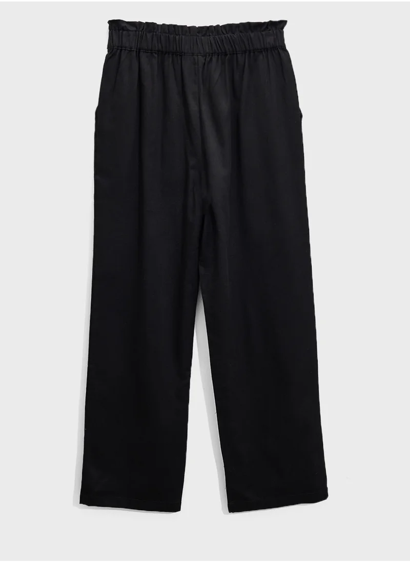 Ripples Girls Wide-Leg Pant
