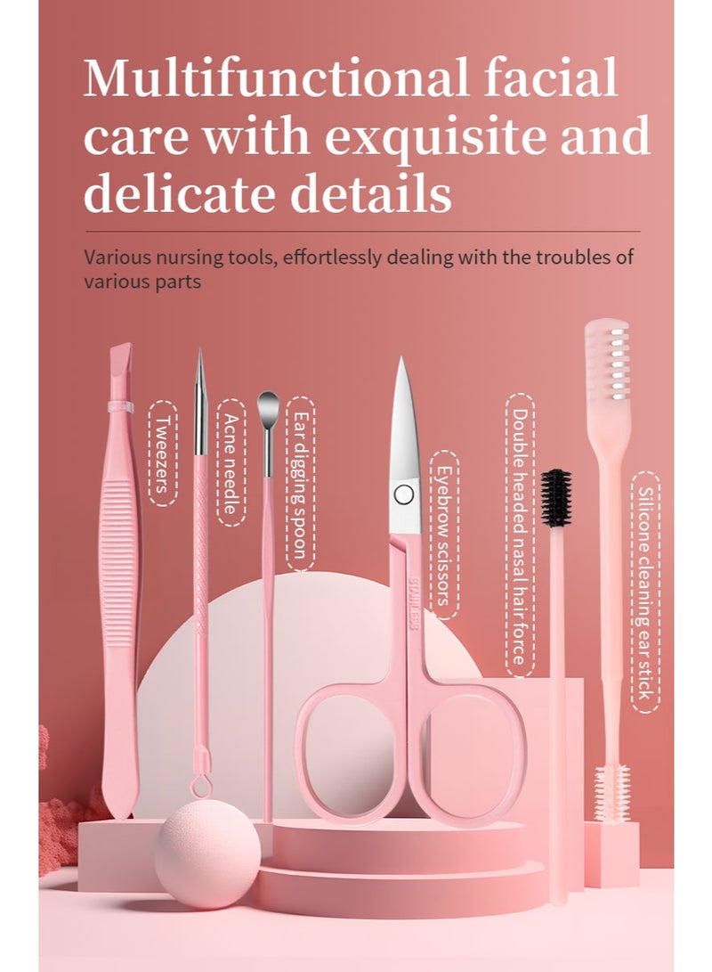 Twisoo 12-in-1 Stainless Steel Manicure Set – Portable Nail Clippers & Beauty Tools Kit with Plastic Case, Perfect for Home, Salon, Travel, Personal Care & Gift for Men & Women - Image 5