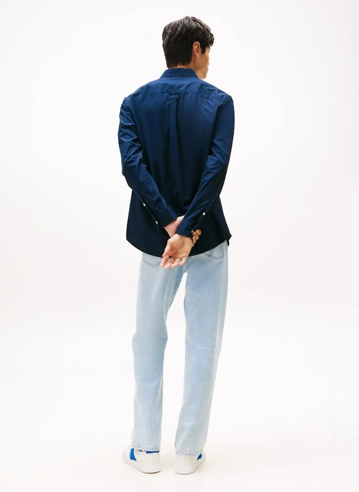 تومي جينز قميص كاجوال بأكمام طويلة