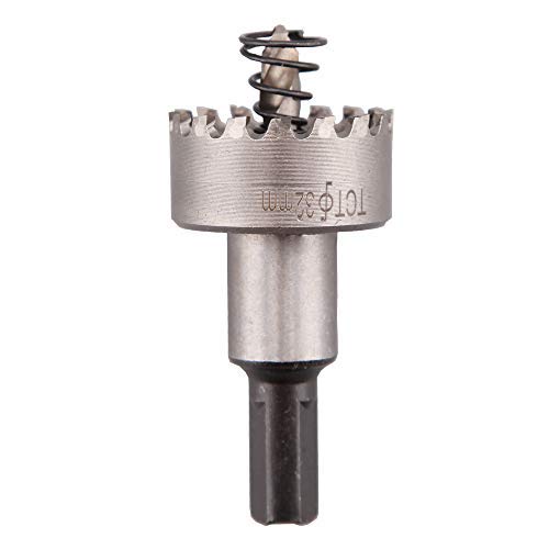 LU&MN Tungsten Carbide Teeth Hole Saw (Hole Cutter) LU&MN Heavy Duty for Stainless Steel, 1-1/4'' 32mm - Image 1