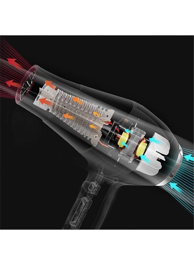 Winning Star Professional High-Speed Salon Hair Dryer ST-5714 – 2400W, 2-Speed, 3-Temperature Settings, Overheat Protection - Image 5