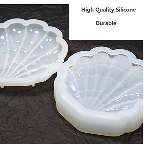 ONDY Silicone Resin Molds - Jewelry Storage Box Molds, Seashell Epoxy Molds for Resin Crafts DIY - Image 5