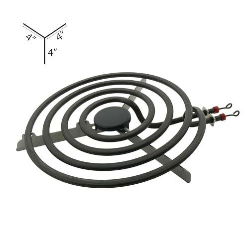 KITCHEN BASICS 101 4 Pack SP22YA Electric Range Burner Surface Element Replacement for GE WB30X253 WB30X254, Includes 1 8-Inch and 3 6-Inch Burners 325503, EA244014, PS244014, AH244014, WB30X0253 - Image 5