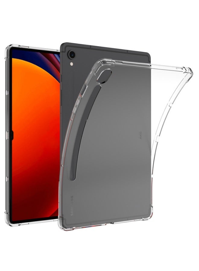 Samsung Galaxy Tab S9 Case, Shockproof Impact Resistant Flexible Cover, Slim and Light, Yellowing Resistant, Shockproof Anti-Drop Cover for Samsung Galaxy Tab S9 11inch 2023 (Clear) - Image 1