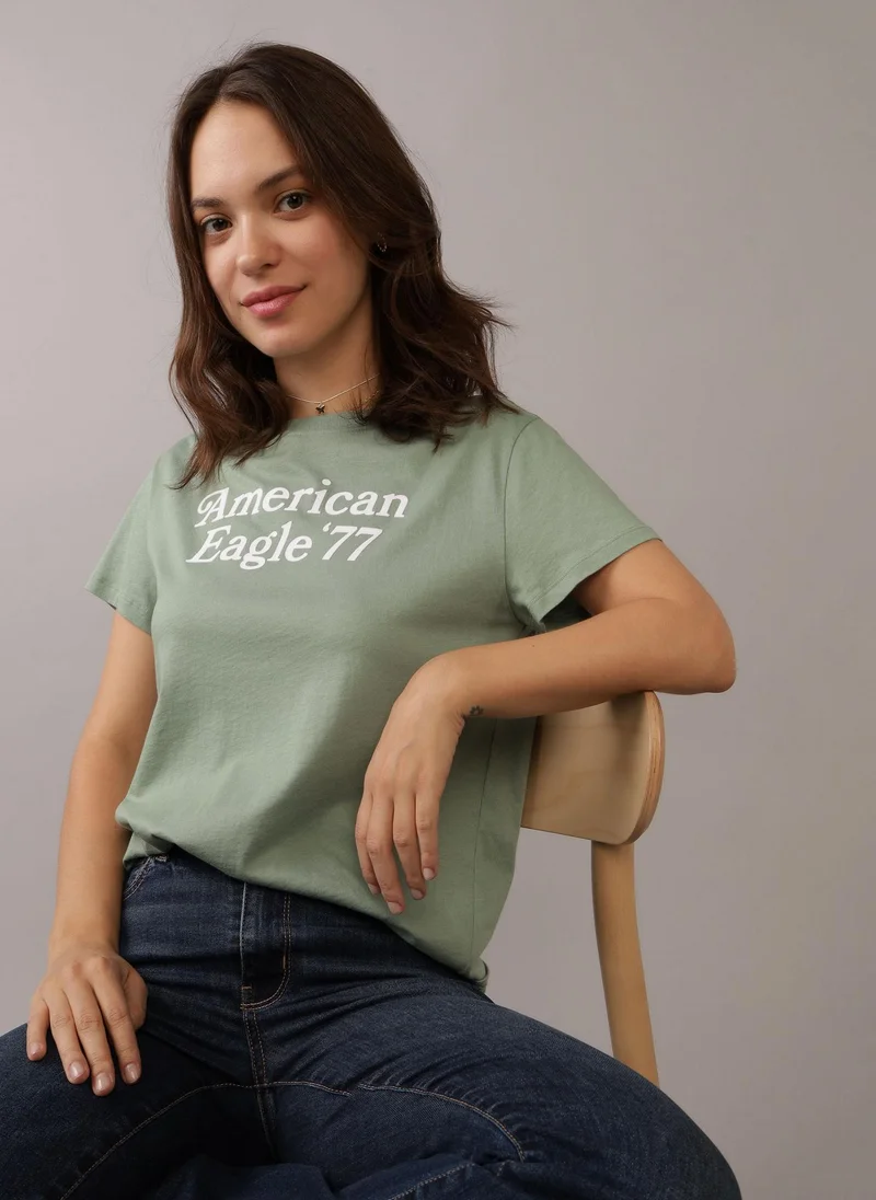 امريكان ايجل Classic Logo Graphic T-Shirt