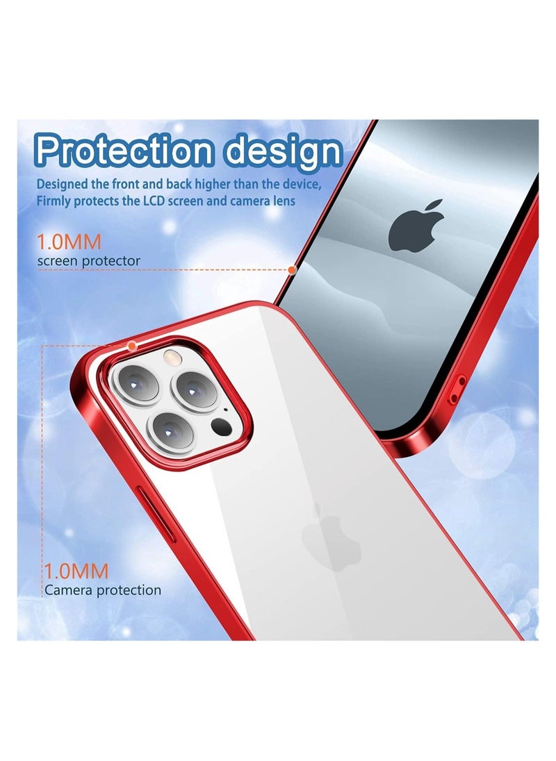 Raxoom Compatible iPhone 14 Pro Max Case Slim Fit Ultra-Thin [Guardian Series] Soft TPU Matte Finish Coating Phone Cases Lightweight Back Cover Grip for iPhone 14 Pro Max - Image 3