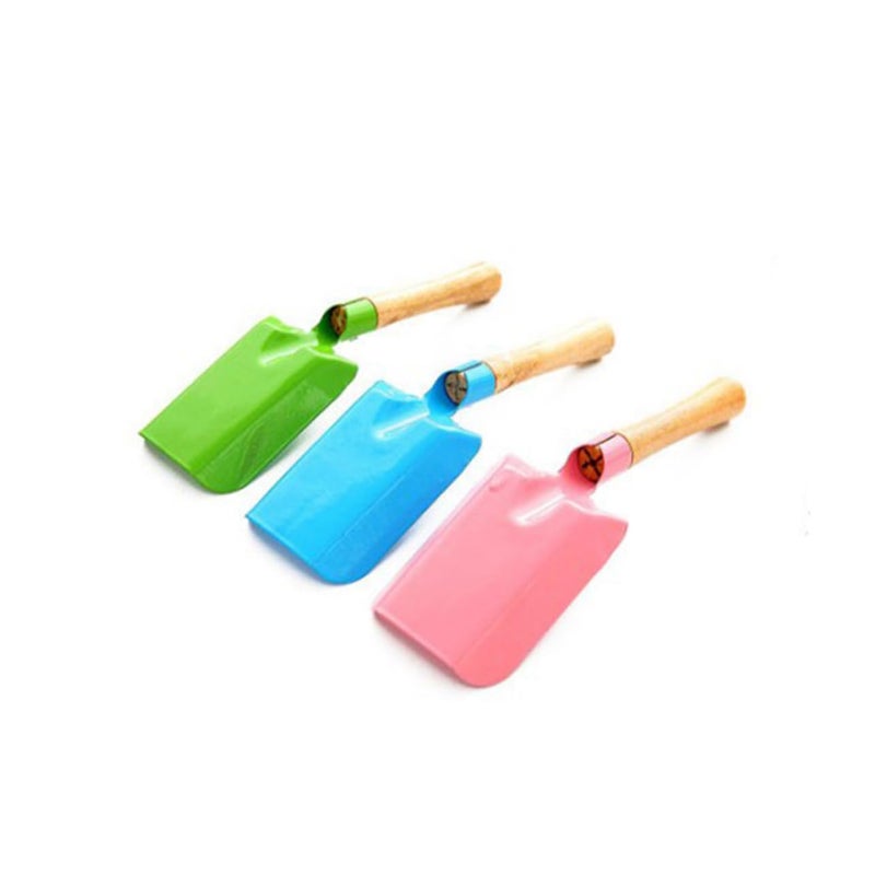 3Pcs Wooden Garden Hand Trowel Set for Transplanting Digging Scoop Random Color - Image 2