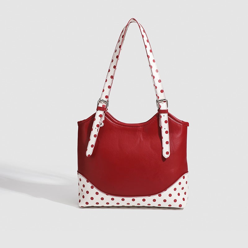 Niche Design Large Capacity New High-End Casual Commuter Women'S Bag Fashion Plaid Shoulder Retro Versatile Bag - Image 4