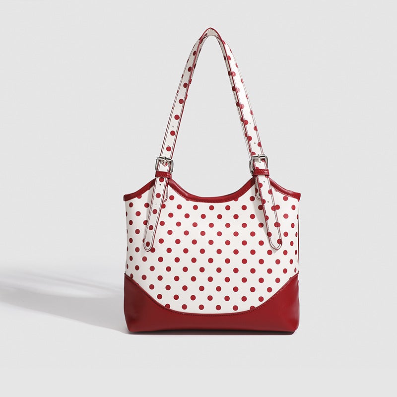 Niche Design Large Capacity New High-End Casual Commuter Women'S Bag Fashion Plaid Shoulder Retro Versatile Bag - Image 1