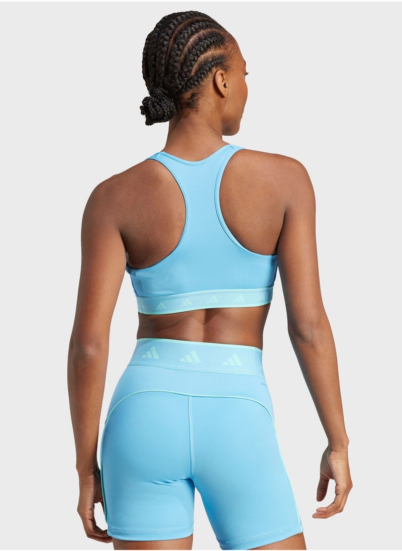 Adidas - Powerreact Medium Support Hyperglam Q2 Bra - Image 1