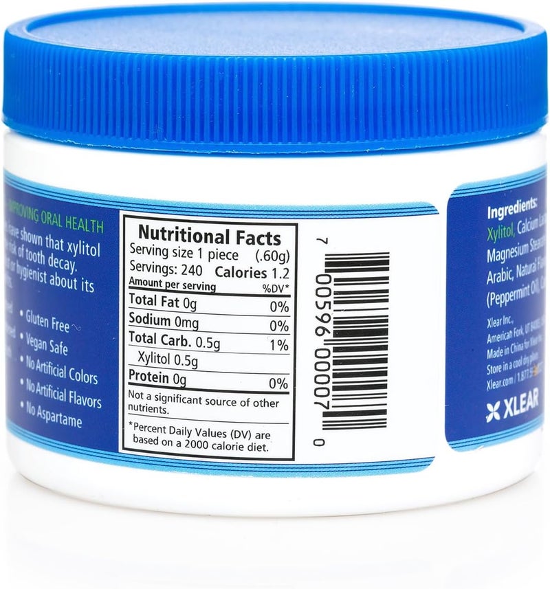 Spry Xylitol Peppermint Mints Sugar Free Candy - Dental Defense, 240 Count (Pack of 2) - Image 2