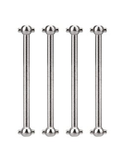 Dilwe Rc Car Drive Shafts 4 Pcs Metal Dog Bone Drive Shafts For 1/18 Rc Car Accessorymodel Car Accessories  - Image 2
