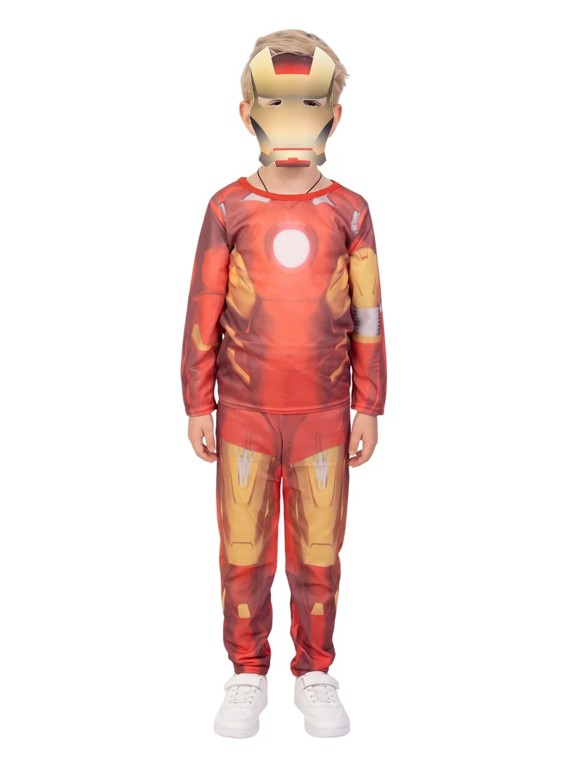 D'daniela Rubies Marvel Avengers Iron Man Superhero Bodysuit for Kids