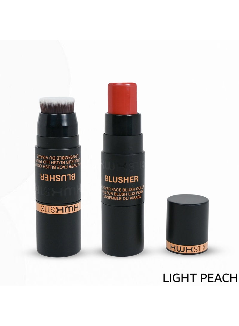 Long-lasting, natural-looking glowing cheeks. The soft, lightweight, creamy formula delivers rich, long-lasting color without drying out the skin, preventing smudging and caking.
