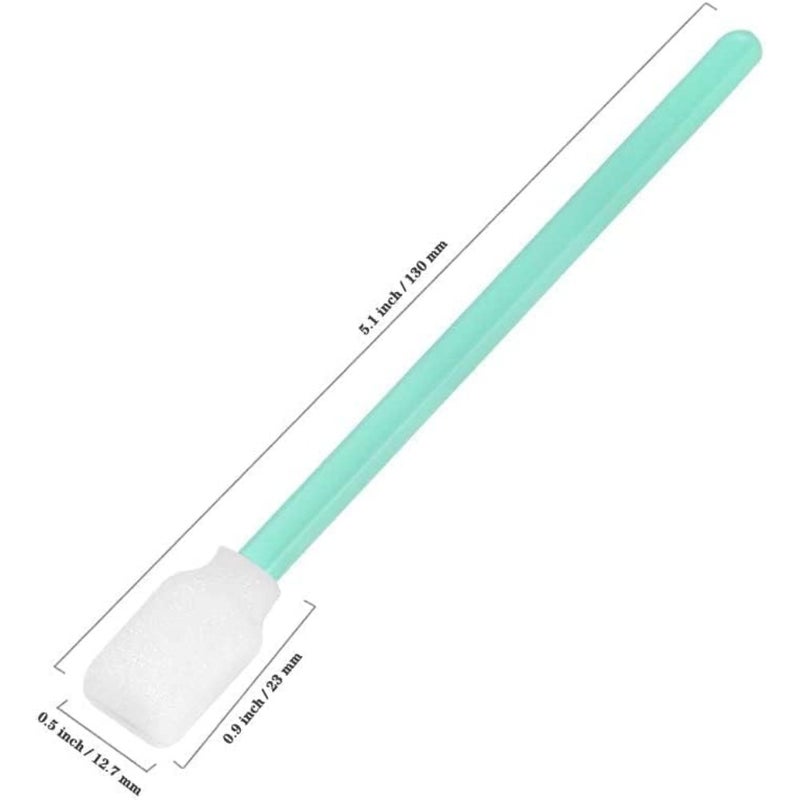 Pack of 100pcs Multipurpose Foam Tip Cleaning Foam Swabs- cleaning swab kit for Optical lens - Clean Optical Equipments 13 CM (Pack of 100 - Image 4