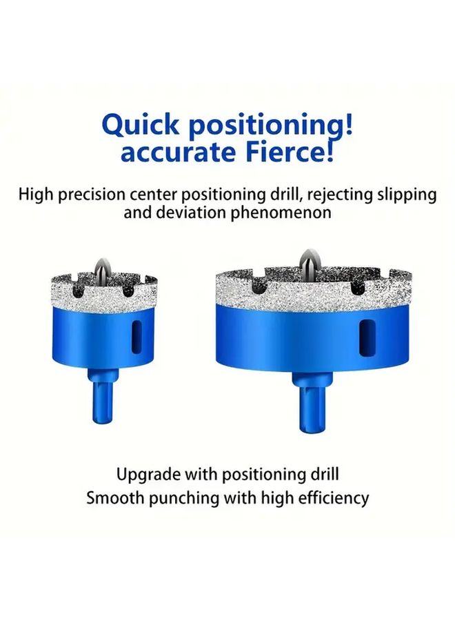 90mm Diamond Hole Saw Cutter with Centering Guide for Tile Glass Marble Stone Dry Drilling - Image 5