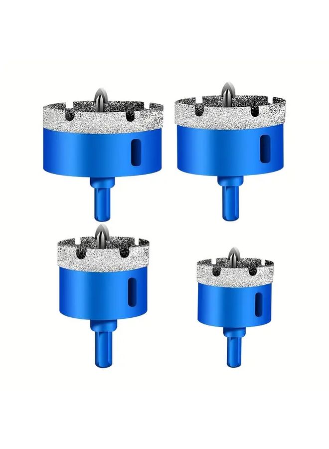 90mm Diamond Hole Saw Cutter with Centering Guide for Tile Glass Marble Stone Dry Drilling - Image 4