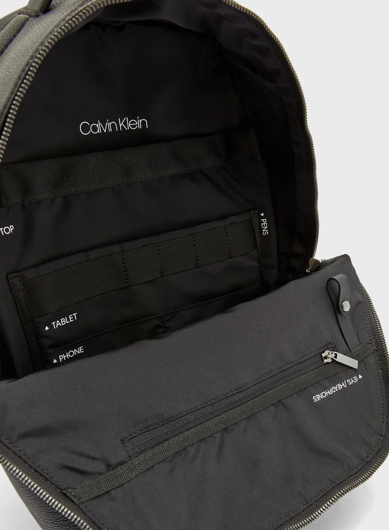 CALVIN KLEIN Quilted Pocket Backpack