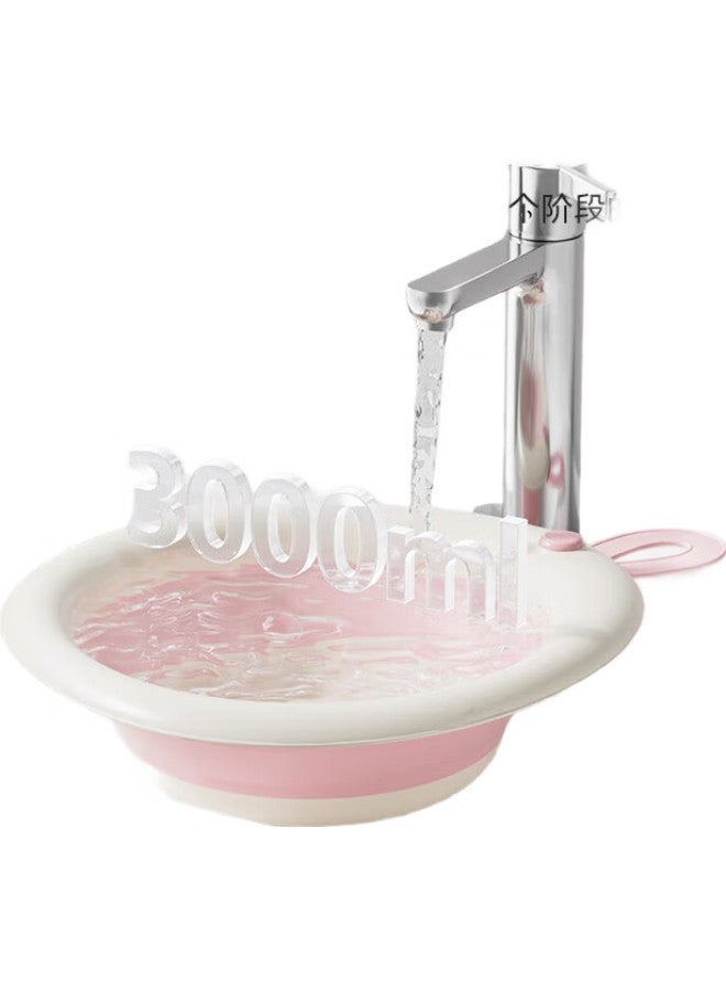 YEEHOO Newborn Foldable Washbasin, Baby Foot Washing Basin, Diaper Changing Basin, Children'S Face Basin, Infant - 2 Pack - Image 3