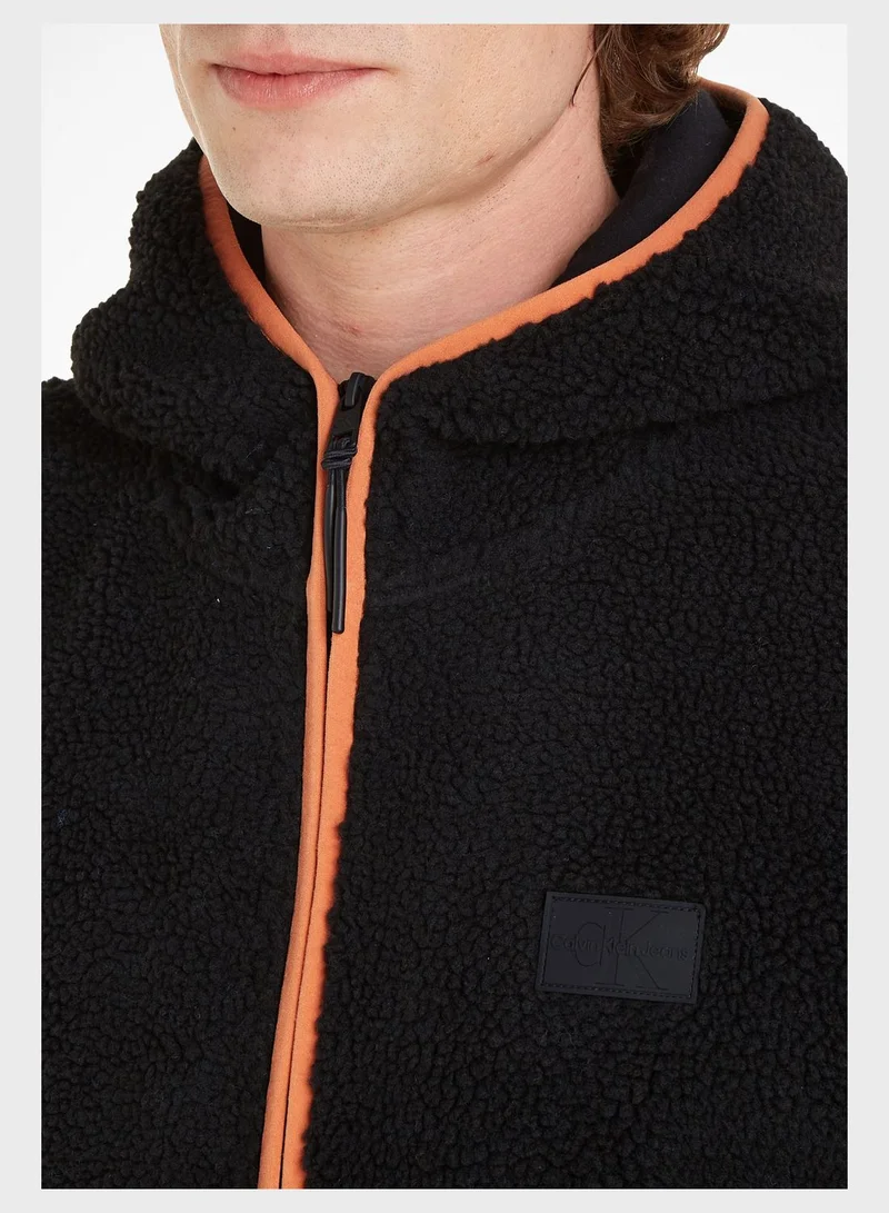 Calvin Klein Jeans Half Zippered Hoodie
