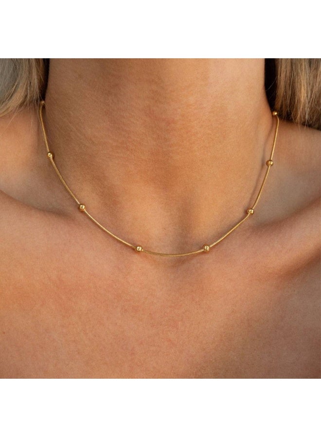 Elegant rust-resistant stainless steel chain