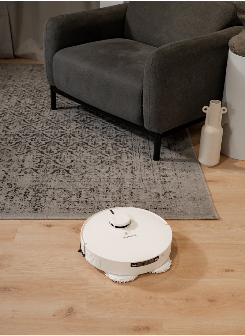 Polaris - Robot Vacuum Cleaner Wet & Dry with self-cleaning station Wi-Fi control, laser navigation, AI camera battery 5200 mAh, suction power 8000 Pa, time work time up to 240 min, carpet recognition function - Image 1