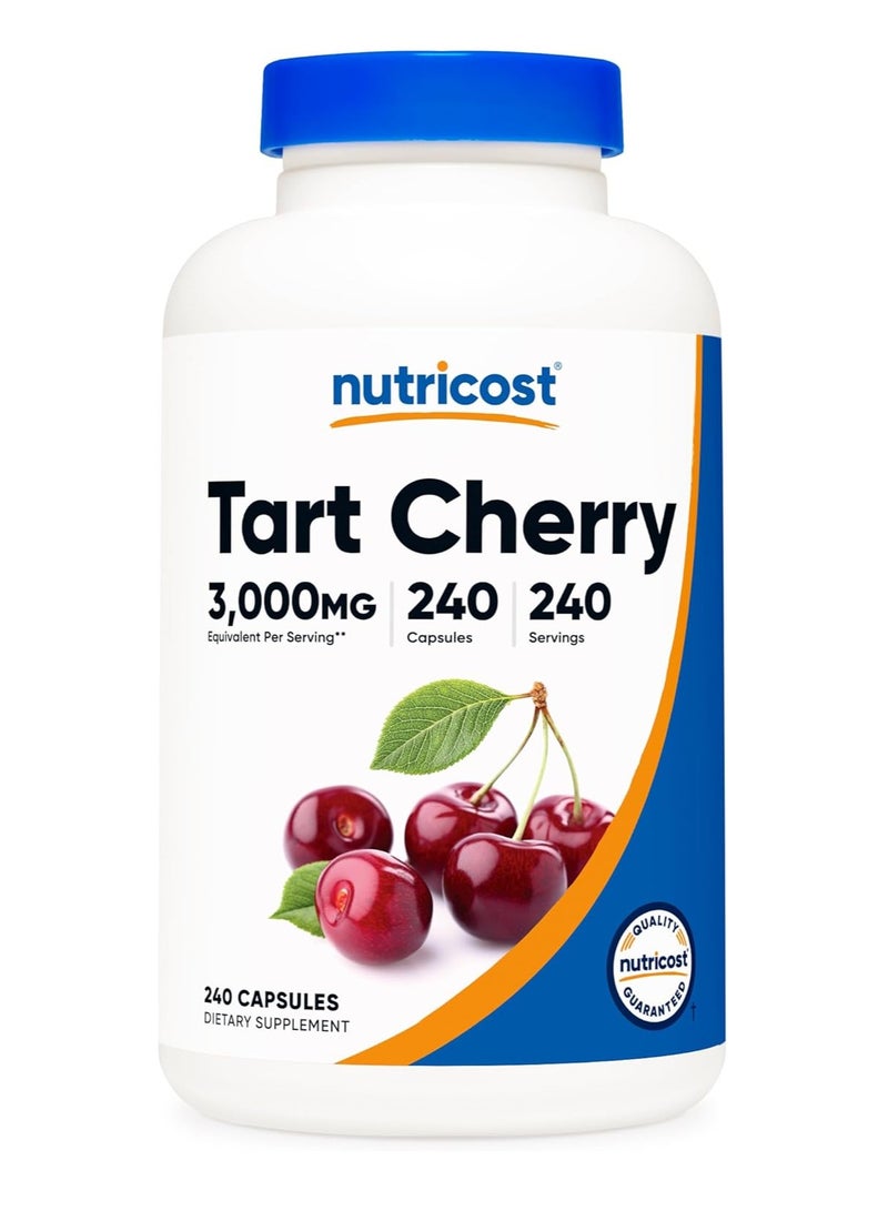 كبسولات نيوتريكوست بنكهة الكرز الحامض ٣٠٠ ملغ، ٢٤٠ كبسولة - Image 1