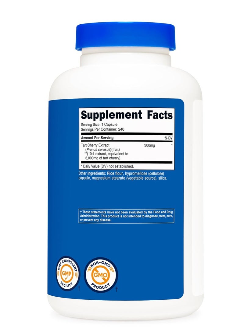 كبسولات نيوتريكوست بنكهة الكرز الحامض ٣٠٠ ملغ، ٢٤٠ كبسولة - Image 4