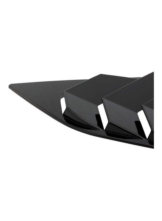 NIBEMINENT 2-Piece Rear Window Louver For Ford Focus ST RS MK3 Hatchback - Image 4